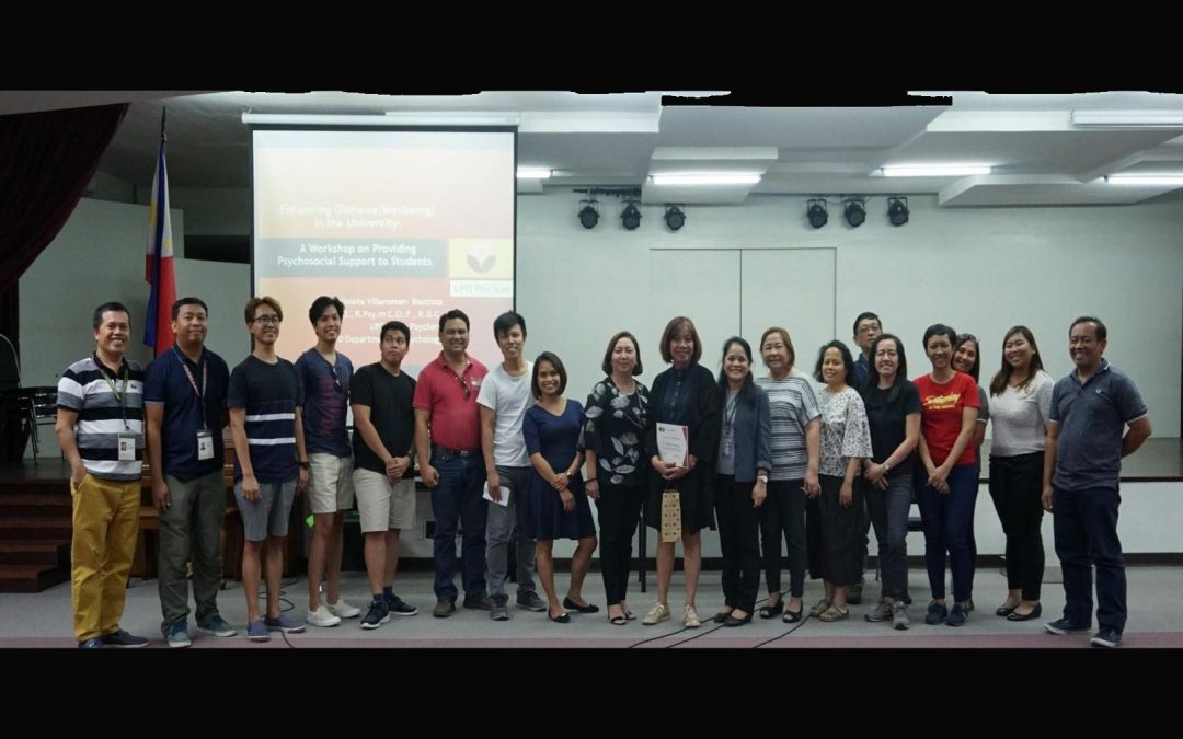 Enhancing Ginhawa:  A workshop on providing Psychosocial Support to Students