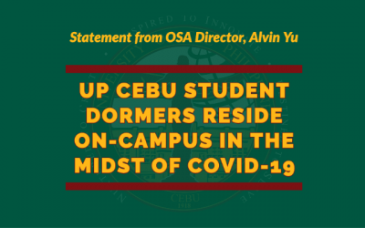 UP Cebu Student Dormers reside on campus in the midst of COVID-19