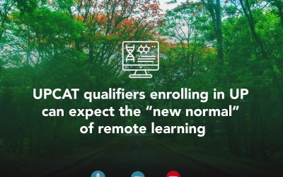 UPCAT qualifiers enrolling in UP can expect the “new normal” of remote learning