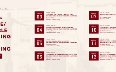 A Webinar Series on Online/Flexible Teaching and Learning