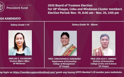 UP Provident Fund 2020 Elections