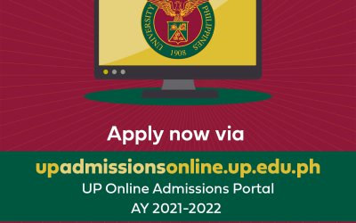 UP launches online portal for first-year applicants for AY 2021-2022