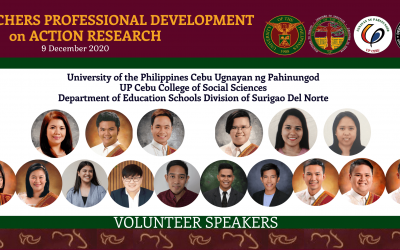 UPC Pahinungód hosts Teacher Professional Development on Action Research for the Division of Surigao del Norte