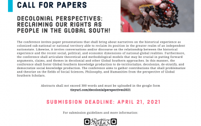 CALL FOR PAPERS – Decolonial Perspectives: Reclaiming Our Rights as People in the Global South!