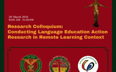 UP Cebu Pahinungod and Master of Education conduct Language Education Research Colloquium in the New Normal