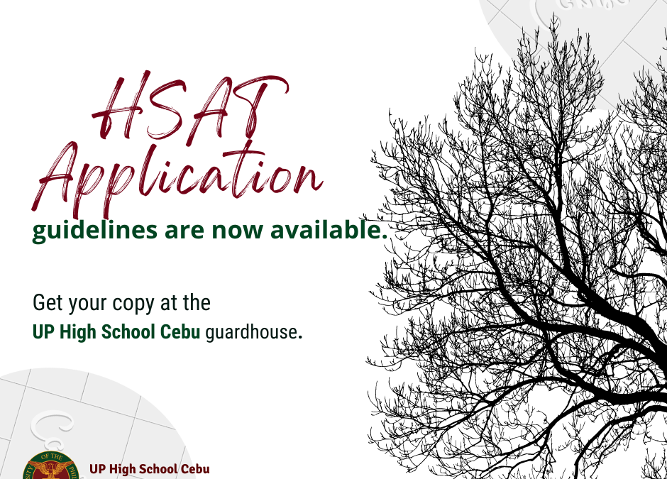 HSAT Guidelines are available for pick-up