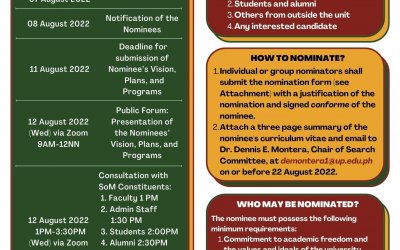 EXPANDED SEARCH for the Next Dean of the School of Management