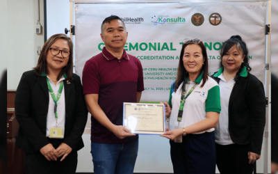 UP Cebu first SUC accredited for PhilHealth Konsulta in Visayas