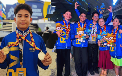 UP High School Cebu students haul multiple medals at 66th Palarong Pambansa