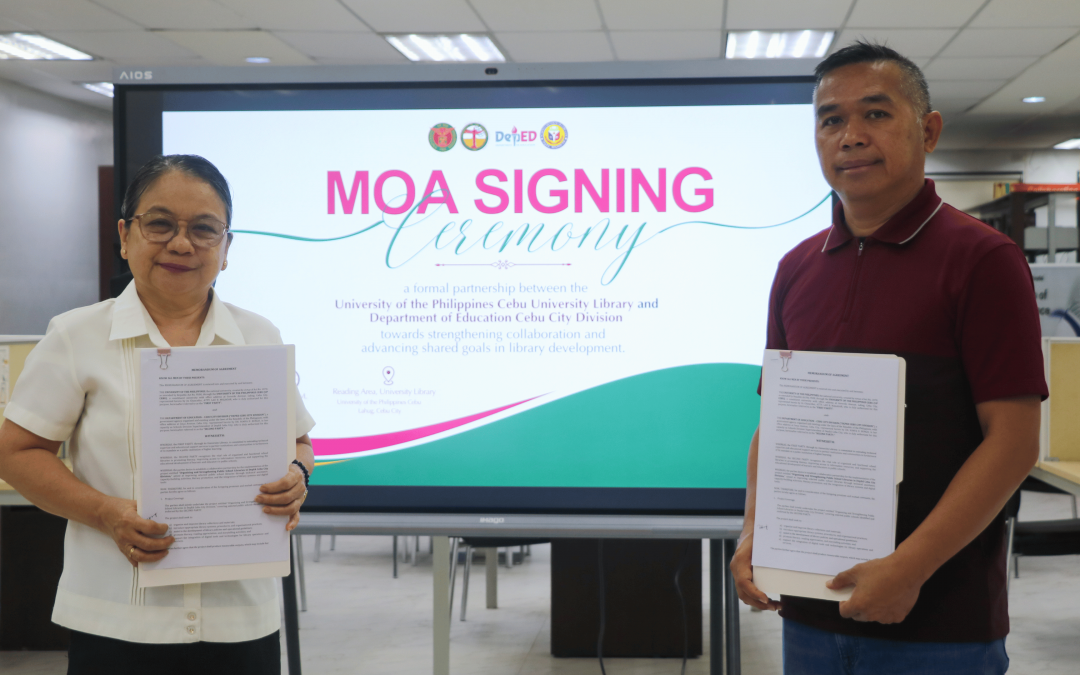 University Library leads DepEd Cebu City partnership to strengthen public school libraries